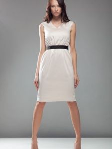 Sukienka Sukienka Model S24 Ecry
