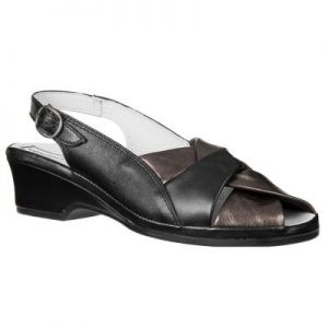 Sandały Comfort Shoes 4X/1154 Black
